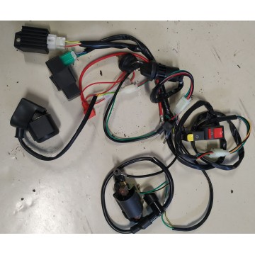 Komplett elektrisk anlegg, 50-150cc kinamotorer