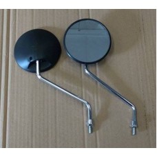 Speil, 8mm Monkey/Dax svarte