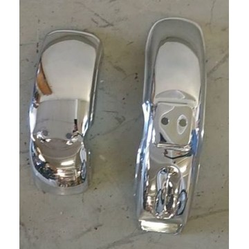 Skjerm, chrome metall Monkey